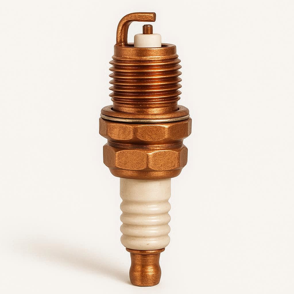 Copper spark plug